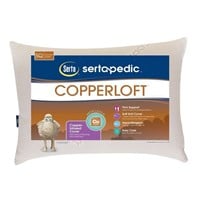 Sertapedic Copperloft Bed Pillow  Standard/Queen