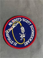 Vintage Original NASA Mission Patch Apollo IX
