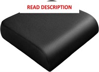 YOUFI Seat Cushion 19x17.5x4in - Foam, Black