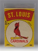 1968 Fleer Real Cloth Patches St Louis inals