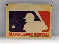 1968 Fleer Real Cloth Patches MLB Logo