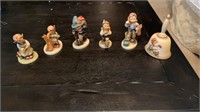 6 Goebel figurines
