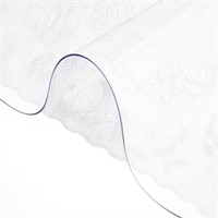 VEVOR Plastic Table Cover 42x72 Inch, 1.5mm