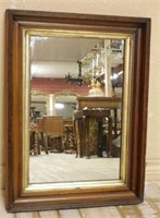 Late 19th Century Framed Mirror.