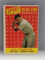 1958 Topps Bill Skowron All-Star 477