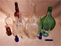 Lot of Old Bottles