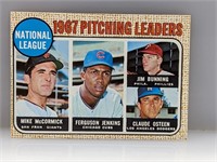 1968 Topps NL 1967 Pitching Leaders #9