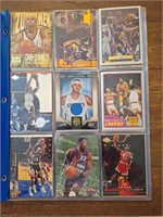 Collection basketball card collection