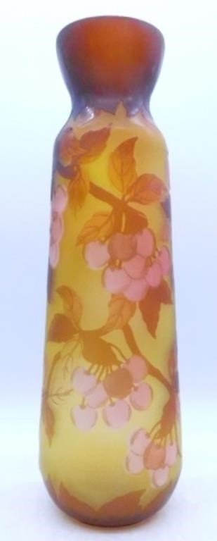Galle Style Cherry Blossom Vase.
