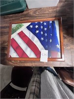 Framed Flag Picture