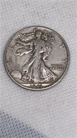 1943-D Walking Liberty half dollar