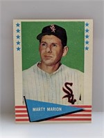 1961 Fleer Baseball Greats Marty Marion 58