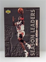 1993 Upper Deck Season Leaders Michael Jordan #166