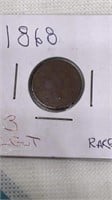 1868 3-cent piece