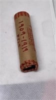 Roll of 1909-1919 Wheat pennies
