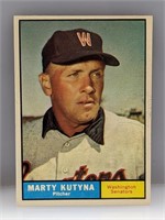 1961 Topps Marty Kutyna 546 High Number