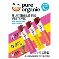 Pure Organic Layered Fruit Bars Variety Pack
