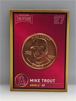2018 Baseball Treasure Mike Trout Copper