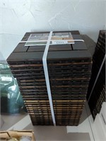 27 pack wood deck tiles banded