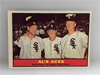 1961 Topps Al's Aces 337 2 HOF'S Wynn/Lopez