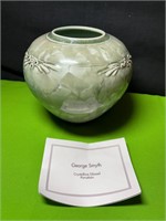 George Smyth Crystalline Glazed Porcelain Vase