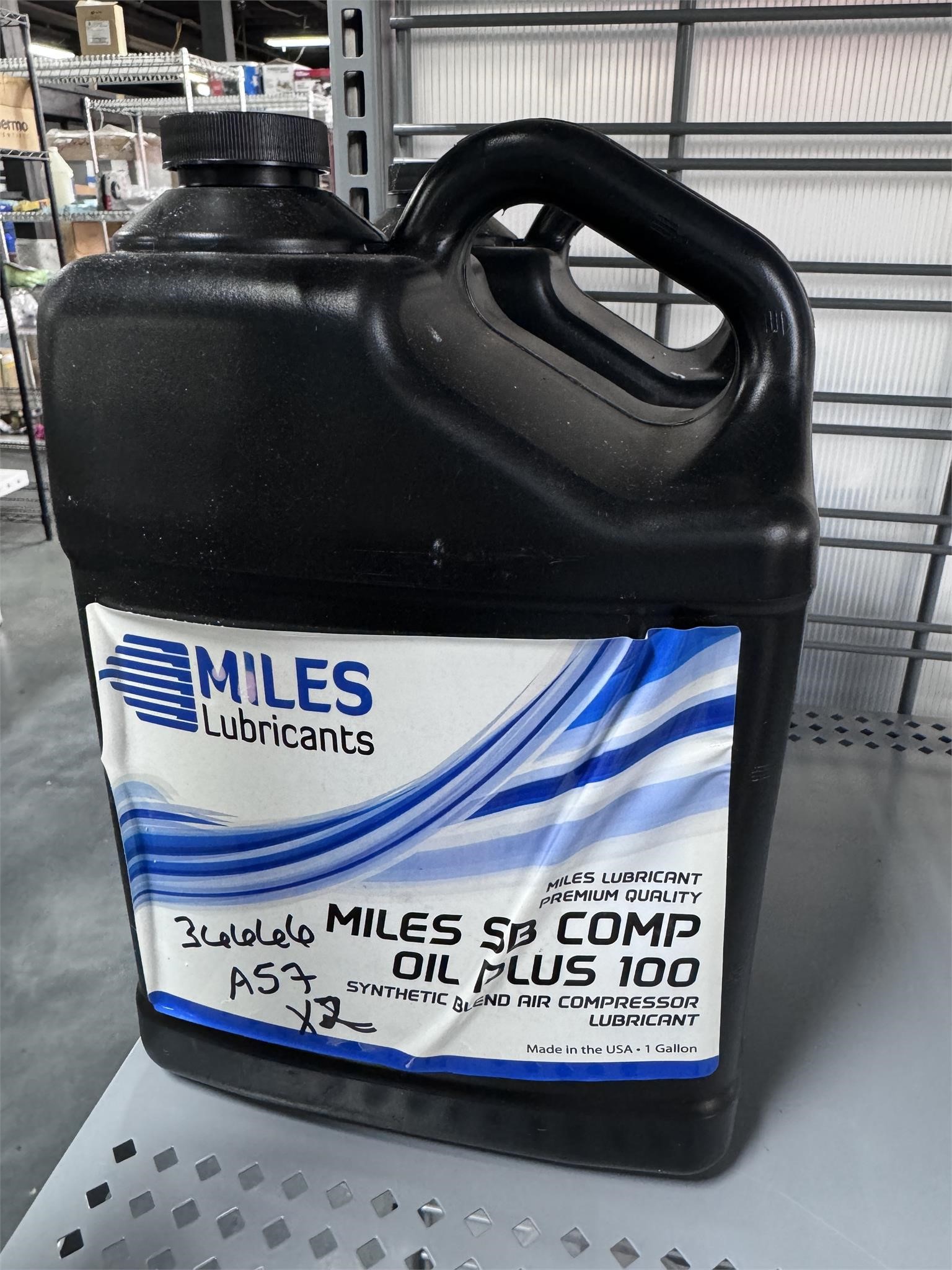 2X Miles SB Comp Oil Plus 100 Lubricant A57