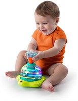 Bright Starts Press & Glow Spinner Baby Toy A19