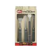 Expert Grill Stainless Steel 4-pC BBQ Tool Set A93