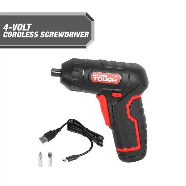 Hyper Tough 4V Cordless Screwdriver AZ7