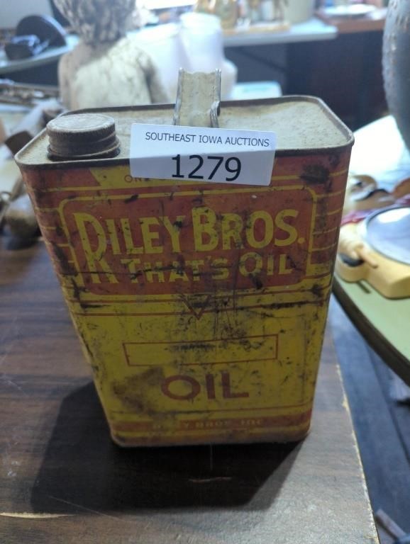 Vintage Riley Bros Oil Can