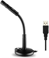 NEW Gooseneck Stereo Microphone w/Stand