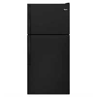 $854 WHIRLPOOL Wide Top Freezer Refrigerator EB12