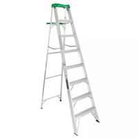 $152 Louisville Ladder 8' Aluminum Step Ladder EB8