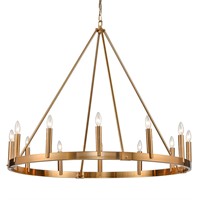 $1,485 Park Harbor Candle Ring Chandelier B19