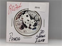 2024 30G .999 Silver Panda