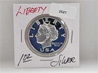 1oz .999 Silver Norfed Liberty $20