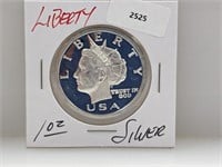 1oz .999 Silver Norfed Liberty $10