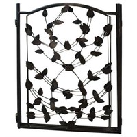 Etna 3-Panel Pet Gate  Metal Leaf - 23.5H