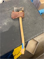 Plumb long handled ax