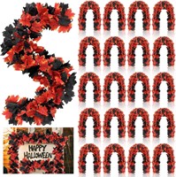Fall Leaves Garland 5.6ft Artificial Maple Leaf