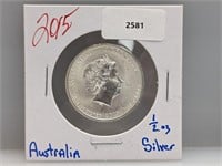 2015 1/2oz .999 Silver Australia 50 Cents