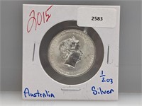 2015 1/2oz .999 Silver Australia 50 Cents