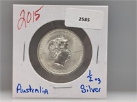 2015 1/2oz .999 Silver Australia 50 Cents