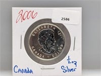 2006 1/2oz .999 Silver Canada $1