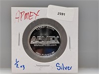 1/2oz .999 Silver Apmex Round
