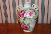 Hand-painted vase possibly Nippon