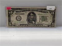 1934 $5 Fed Reserve Note