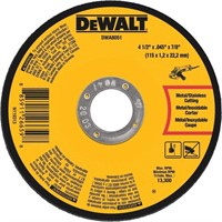 DEWALT DWA8051 Metal Cut-Off Wheel, 4-1/2-Inch X