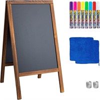 TIANSE Magnetic A-Frame Chalkboard  40x21