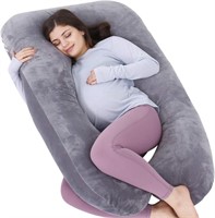 AS AWESLING Pregnancy Pillow, U Shaped Full Body